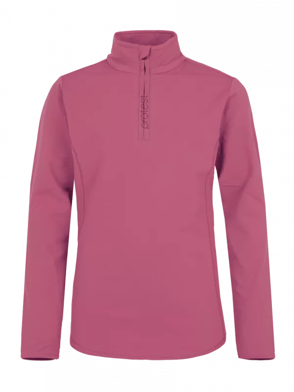 REFABRIZOY JR 1/4 zip top Rose Dust